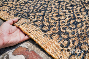 Eco Friendly Jute Rugs Handmade Braided <b>Mat</b> for Living Room and Bedroom Natural Fiber Decorative Carpet - Product Image 3