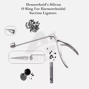 Bandas de grado médico Premium compatibles con ligadores de succión hemorroidales manuales y potentes, juego de instrumentos, juntas tóricas de silicona Premium - Product Image 2