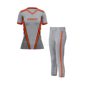 Wholesale in Stock Breathable Softball Uniform <b>Top</b> Grade Sports Apparel Comfortable Customized Color & Logo <b>Women's</b> Adult - Product Image 2