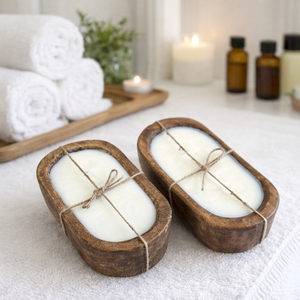 Meilleure bougie d'automne, bougie en bol en bois brun, bol en pâte de citrouille, bougie en cire de soja parfumée - Product Image 2