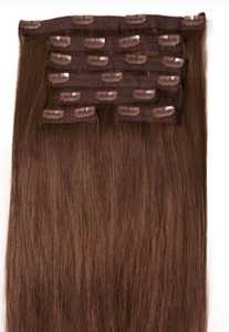 Extensions de cheveux humains indiens vierges à haute densité, non traités, double trame, qualité supérieure, cheveux rebondissants - Product Image 2
