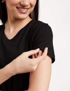 Camiseta de Moda para Mujer con Diseño Casual y Lindo, 100% Algodón, Anti-UV, Secado Rápido, Transpirable, para Uso Diario en Verano, Corte Regular - Product Image 5