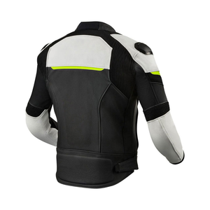 Veste de course moto en cuir de vache véritable pour hommes professionnels, respirante, équipement de protection pour motards, vêtements de sport personnalisés pour la conduite - Product Image 3