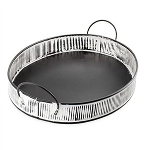 Plateau en aluminium léger et durable pour un usage quotidien ou un style décoratif dans le salon, la cuisine et le centre de table - Product Image 4