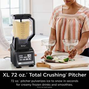 Blender personnel et de comptoir Nutri avec base Auto-iQ de 1200 W, 72 oz. Pichet, et 18, 24, & 32 oz. Couvercles à bec verseur pour smoothies - Product Image 2