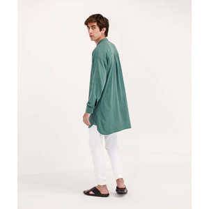 Camisa Túnica Melange para Hombre - Product Image 1