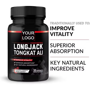 สารสกัดตองกัตอาลี (ยูริโคมา ลองกิโฟเลีย) บริสุทธิ์ 100%  100:1 ชนิดแคปซูล ช่วยเสริมสร้างพลังงาน ภูมิคุ้มกัน และความแข็งแกร่งสำหรับผู้ชายและผู้หญิง - Product Image 3