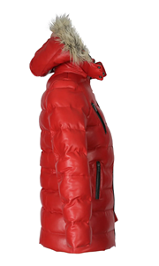 Men Eco-Friendly Breathable <b>Puffer</b> <b>Jacket</b> Winter Custom Blank Puffy Regular <b>Crop</b> Bubble Coat Stand Collar Zipper Closure High - Product Image 6