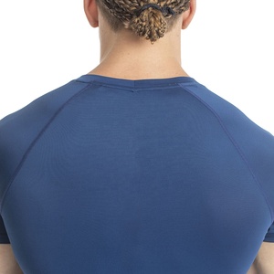 Gimnasio personalizado Muscle Fit Fitness transpirable a prueba de viento compresión camisetas sin mangas capa Base entrenamiento manga completa Unisex Spandex/Nylon - Product Image 4