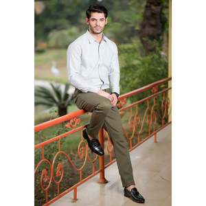 Pantalones de jogging Unze London para hombre, 100% algodón, antiarrugas, para todas las estaciones, color liso, con bolsillos laterales y detección de agujas. - Product Image 2