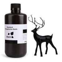 Filamen Plastik Printer 3D ELEGOO Resin Fotopolimer 1KG & 2KG Paket Berwarna dengan Layanan Pencetakan V1.0/V2.0