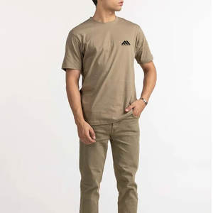 Nueva llegada Hombres Camiseta Buena calidad O-cuello de manga corta Hombres Camisetas Tamaño personalizado Hombres Camiseta para la venta - Product Image 2