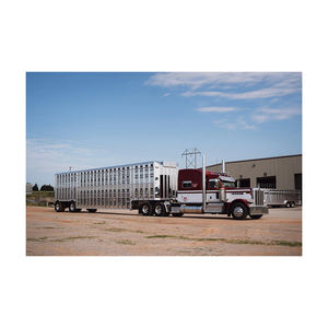 Camión ganadero bastante usado listo para el envío con calidad de construcción Premium - Product Image 1