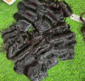 ผมเรมี่อินเดียหยิกธรรมชาติ30นิ้วผมคนแท้คุณภาพสูงสำหรับร้านเสริมสวย - Product Image 2