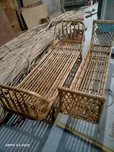 เก้าอี้หวายไม้ไผ่ธรรมชาติเป็นมิตรกับสิ่งแวดล้อมสำหรับใช้ในสวนและกลางแจ้งเฟอร์นิเจอร์ดีไซน์คลาสสิกใหม่จากผู้ผลิตเวียดนาม - Product Image 3