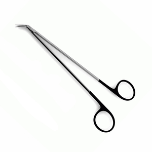 Tijeras Vasculares Cooley de Corte Inverso Angulado Hegemann-Diethric, 19cm/17.1cm, Instrumentos Quirúrgicos Manuales de Acero Inoxidable MSC-H-2644 - Product Image 1