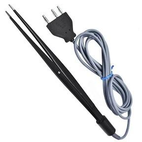 Forcep monopolaire pour chirurgie avec câble et interrupteur à main - Product Image 4