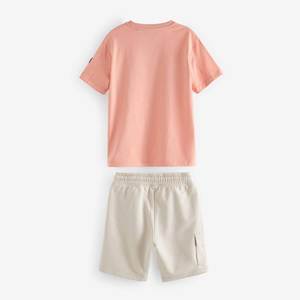 OEM service 2025 Factory Supply Plus Size <b>Men's</b> Shirts <b>Shorts</b> <b>Set</b> Summer Quick Drying <b>Short</b> Sleeve <b>Tops</b> <b>and</b> <b>Shorts</b> T Shirt <b>Sets</b> - Product Image 2