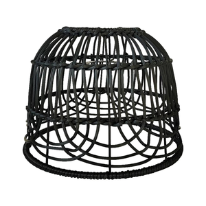 Handmade Black <b>Rattan</b> <b>Pendant</b> Light - Modern <b>pendant</b> light shade Home Decor - Product Image 4