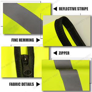เสื้อกั๊กสะท้อนแสงน้ำหนักเบา ราคาประหยัด สำหรับงานจราจร ระบายอากาศได้ดี รับสั่งทำตามแบบ - Product Image 4