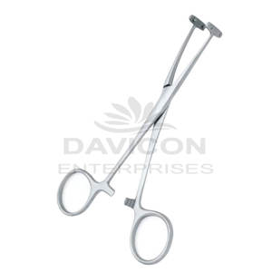 Meilleurs Instruments de chirurgie en plastique acier inoxydable, pince de préhension à rabat de PITANGUY revêtu de différentes couleurs (14CM) pince de lifting - Product Image 4