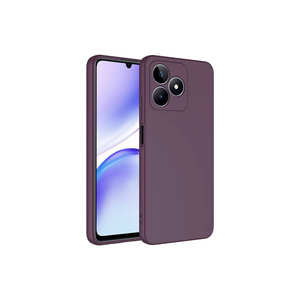 Funda de silicona TPU mate electrochapada color morado oscuro para Realme C53 de SAFA Mara Lansman - Product Image 1