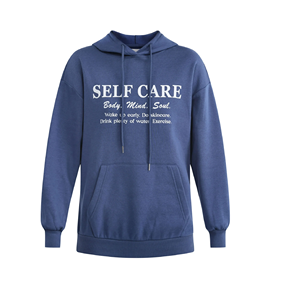 100% coton pull femmes Premium sweats à capuche sweats à la mode élégant Style décontracté poches à capuche grande taille pour l'hiver - Product Image 1