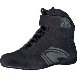 รองเท้าสำหรับแข่งฤดูหนาวสินค้ามาใหม่2025รองเท้านกแก้วสีดำปักโลโก้หนังแท้ซับในกันน้ำคุณสมบัติหัวเหล็ก - Product Image 4