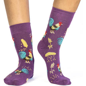 Calcetín informal de color sólido de alta Fabricación de talla grande suave/calcetines de cantidad a granel impresos por sublimación personalizada de buena calidad a la venta - Product Image 5