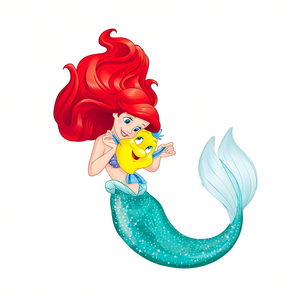 Palloncino Metallizzato Sirenetta 71X86Cm Decorazione per Feste Bambini 2 Pezzi per Confezione - Product Image 2