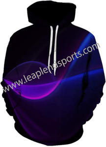 Sudadera con logotipo personalizado sublimación para adultos jóvenes niños-Sudadera con capucha deportiva de ganchillo con tejido bordado para otoño - Product Image 3