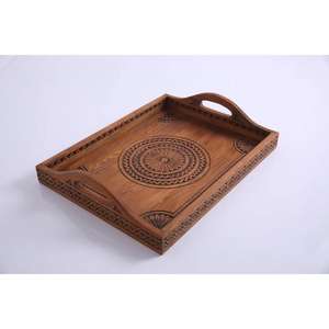 Artisanat en bois de thuya marocain de luxe, fait main, en racine de thuya naturelle, décoration traditionnelle marocaine pour la maison, cadeau - Product Image 1