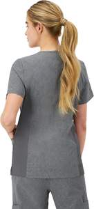 Mélange de coton de luxe ensemble de gommage médical unisexe médecin infirmière hôpital uniforme chirurgical survêtement pantalon haut Logo personnalisé usine - Product Image 4