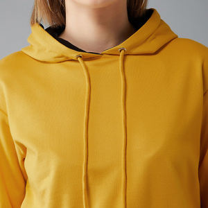 Sudadera Corta Informal de Invierno para Mujer, con Estampado Personalizado en la Parte Delantera, Logotipo, Manga Larga, Felpa, Personalizable, Transpirable - Product Image 5