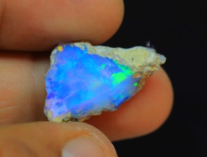 Ópalo Etíope en Bruto de Fuego Galáctico de Welo, Ópalo Etíope en Bruto de Fuego, Ópalo Suelto en Bruto para la Fabricación de Piedras Preciosas - Product Image 5