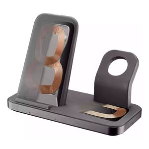 Cargador Inalámbrico TRIO 20W 3 en 1 para iPhone, Cable de Carga Multifunción Negro - Product Image 2