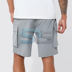 กางเกงขาสั้นผ้าคอตตอนสำหรับผู้ชายกางเกงขาสั้นลำลองมีกระเป๋าหลายช่องดีไซน์ตามสั่งกลางแจ้งฤดูร้อน - Product Image 5