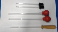 Pipette Pasteur en verre pour transfert de liquides en laboratoire, manipulation de micro-échantillons et dosage précis
