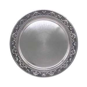 Des assiettes métalliques haut de gamme avec des motifs uniques, parfaites pour rehausser les tables de dîner haut de gamme - Product Image 6