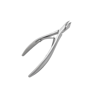 High Quality Cuticle Nippers 7 mm Tip Toenail <b>Remover</b> Sharp Blade German Steel Manicure Nail Nippers With Customized Packing - Product Image 2