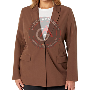 2023 nouveautés directement usine fabrication en gros prix blazer pour femmes nouvelle mode couleur unie manteau automne femme <span class=keywords><strong>blaze</strong></span> - Product Image 4