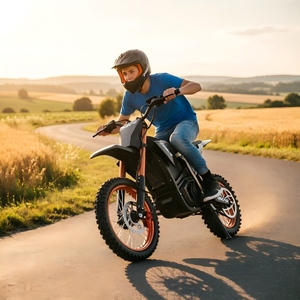 Moto <span class=keywords><strong>électrique</strong></span> tout-terrain légère 48V5A S1 à charge rapide (7 à 8 heures de charge complète) pour les trajets quotidiens et les voyages - Product Image 1