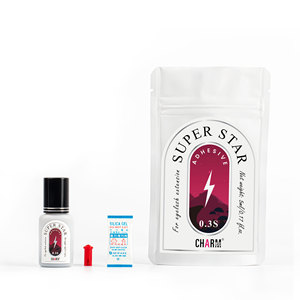 Pegamento para Pestañas Coreano CharmLash de Alta Calidad, Sin Látex, Larga Duración, Líquido, Resistente al Agua, Secado Rápido, Sin Formaldehído, Ultrafino - Product Image 1