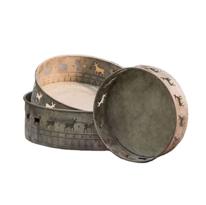 Plateau de service en métal de conception professionnelle pour la maison décorative hôtel Restaurant Bar ustensiles de cuisine décor de Table fabriqué en Inde en gros - Product Image 1