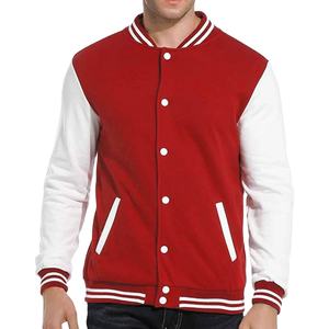 Chaqueta Varsity de Cuero Personalizada para Hombre, Talla Grande, Multicolor, Manga Larga, Bordado Chenille de Béisbol 2026 - Product Image 2
