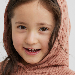 Sweat-shirt à capuche en polaire doux de haute qualité pour enfants unisexe, sweat-shirt à capuche complet pour filles (âge 3-12 ans) gris - Product Image 6