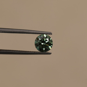1,5 CT corte redondo suelto laboratorio cultivado CVD diamante elegante Color verde relleno laboratorio creado piedra exquisita joyería con certificado - Product Image 3