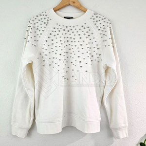 เสื้อสเวตเชิ้ตประดับพลอยเทียมสำหรับผู้หญิงเสื้อสเวตเชิ้ตแฟชั่นและระบายอากาศได้ดี - Product Image 3