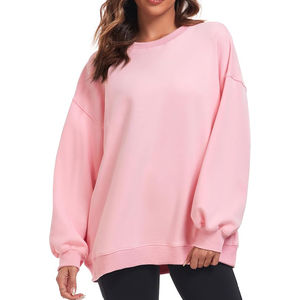 Nouveau sweat-shirt pour femmes de style européen et américain à vendre, produit tendance, sweat-shirt à col rond pour femmes en hiver, fabrication sur mesure - Product Image 3