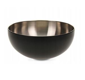 Bol en métal de qualité supérieure pour la maison et les restaurants, deux couleurs, or ou noir, bols à fruits de luxe, articles de cuisine de qualité - Product Image 6